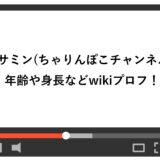 ウサミン(ちゃりんぽこチャンネル)の年齢や身長などwikiプロフ！